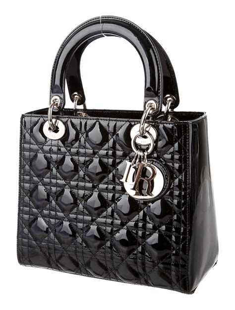 dior vintage black bag|christian dior authentic bags.